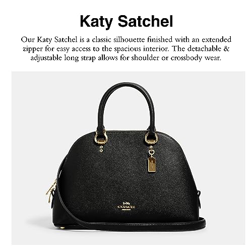 Black COACH Katy Satchel VIP Smart Shopper style