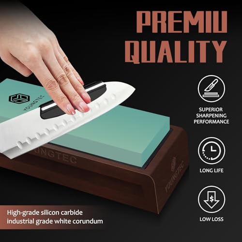 Premium Whetstone Knife Sharpening Kit - Extra Large
