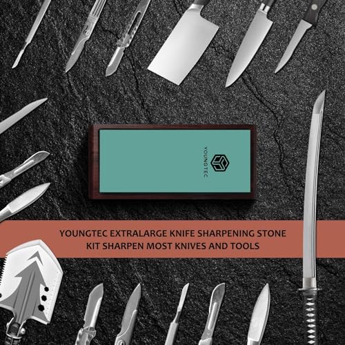 Premium Whetstone Knife Sharpening Kit - Extra Large
