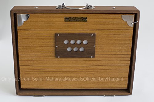 Large Shruti Box in Teak Wood with Bag