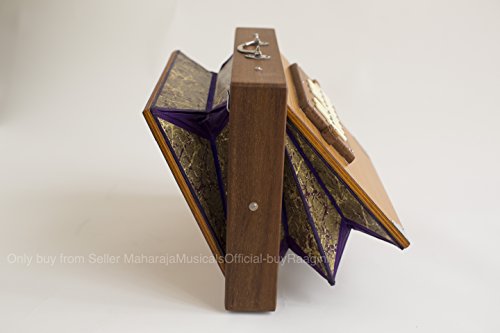 Large Shruti Box in Teak Wood with Bag