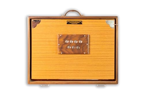 Large Shruti Box in Teak Wood with Bag