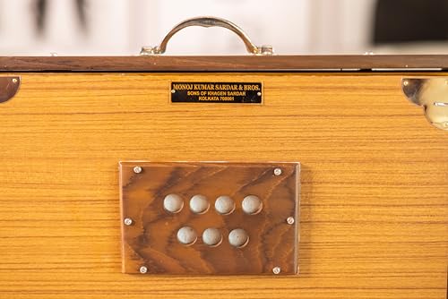 Large Shruti Box in Teak Wood with Bag
