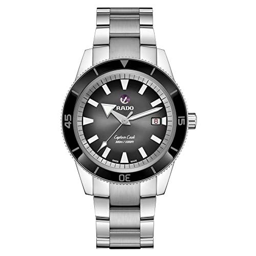 Rado Captain Cook Black Automatic Watch 42mm VIP