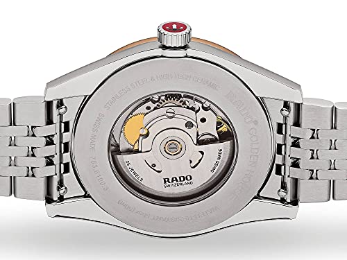 Rado Stainless Steel Swiss Automatic Unisex Watch Silver
