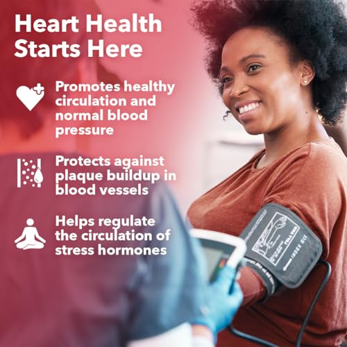 LifeSeasons B/P Stabili-T - Blood Pressure Support - Vitamin Supplement for Healthy Heart & Blood Circulation - Ashwagandha, Arjuna, Gotu Kola & Hawthorn Berry - 120 Capsules