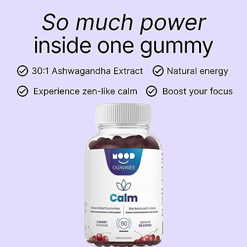 Calming Ashwagandha Mood Gummies - 3000mg - 2 Month Supply