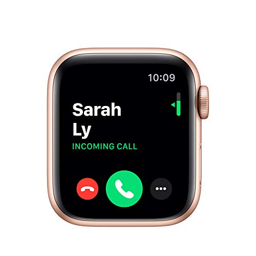 Apple Watch Series 5 - Gold Aluminum/Pink Band