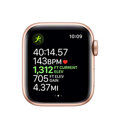 Apple Watch Series 5 - Gold Aluminum/Pink Band