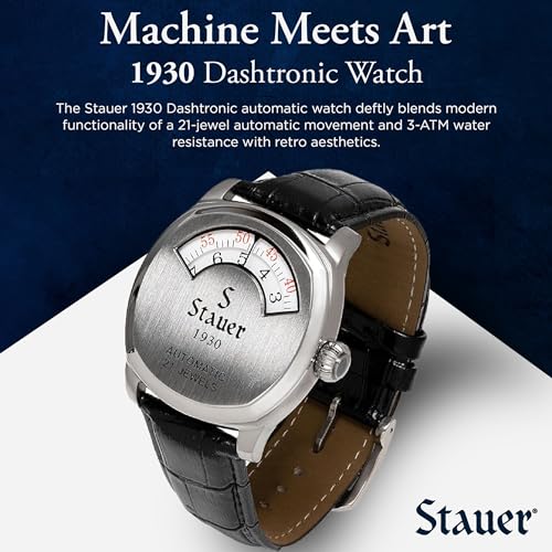 Cotswold Genuine Leather Band Mens Watch - Automated Movement