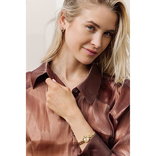 Bulova Ladies' Gold Tone Dress Quartz Watch