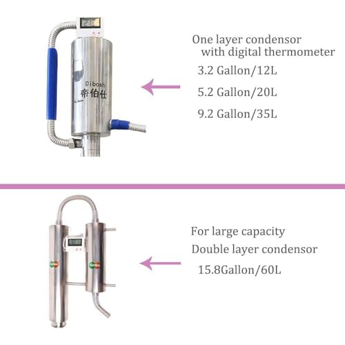 YUEWO DIY Alcohol Still Kit for Whisky/Wine Making