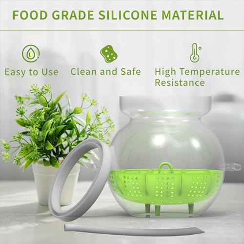 HOOLOO 0.9Gal Essential Oil Glassware Distillation Kit