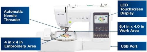 Brother SE700 Sewing and Embroidery Machine with Bonus Pack