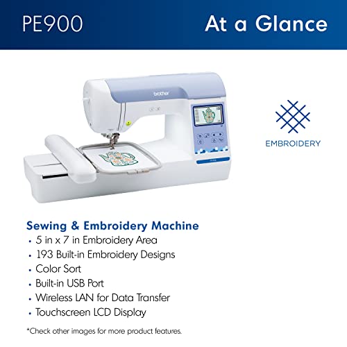 Brother PE900 Wireless Embroidery Machine VIP Upgrade