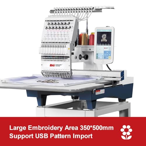 BAi Mirror1501 Multi-Needle Hat Embroidery Machine VIP