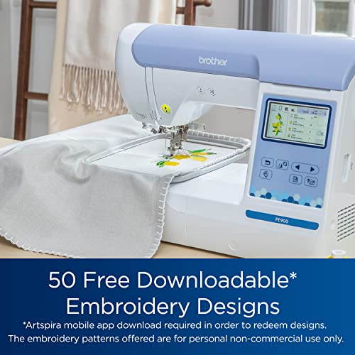 Brother PE900 Wireless Embroidery Machine VIP Upgrade
