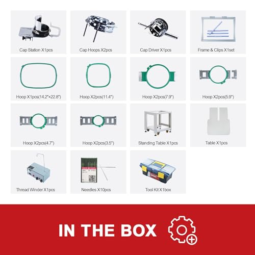 BAi Mirror1501 Multi-Needle Hat Embroidery Machine VIP
