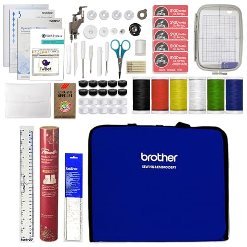 Brother PE900 Deluxe Embroidery Machine & Software Bundle