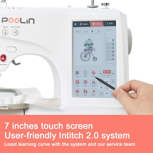 VIP Smart Shopper: POOLIN EOC05 Embroidery Machine Bundle
