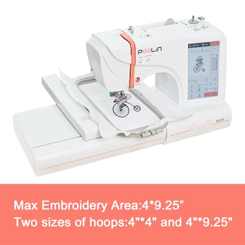 VIP Smart Shopper: POOLIN EOC05 Embroidery Machine Bundle