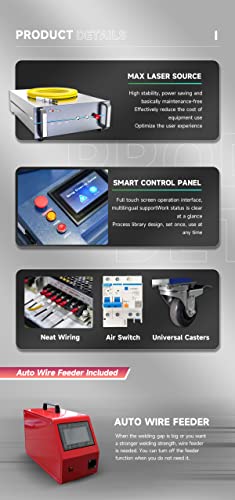 VIP 2in1 Fiber Laser Welder Machine for Metal