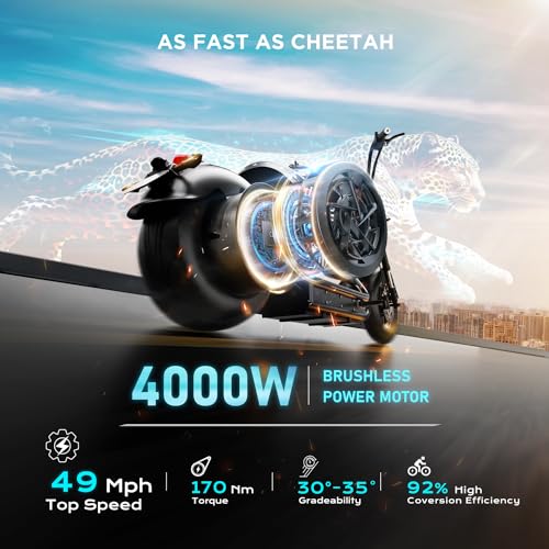 eAhora 4000W Electric Motorcycle for VIP Adults