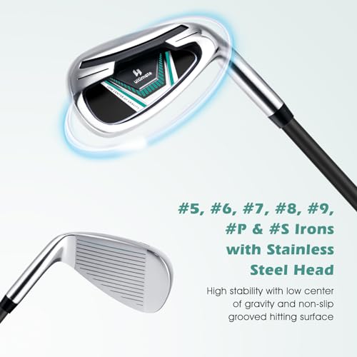 Tangkula Men's Complete Golf Club Set with Bag