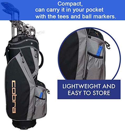 Golf Groove Sharpener Tool for Optimal Backspin on Wedges & Irons