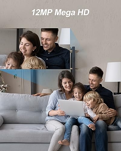 Swann 12MP Home Security Camera System with 2TB