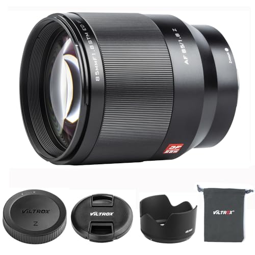 VILTROX 85mm f/1.8 STM Lens for Nikon Mirrorless