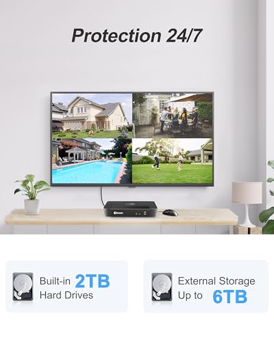 Swann 4K 8-Channel NVR Security Camera System
