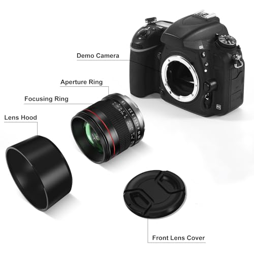 Lightdow 85mm F1.8 Telephoto Lens for Nikon Mirrorless