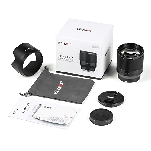 VILTROX 85mm Z-Mount Lens for Nikon Z-Series Mirrorless