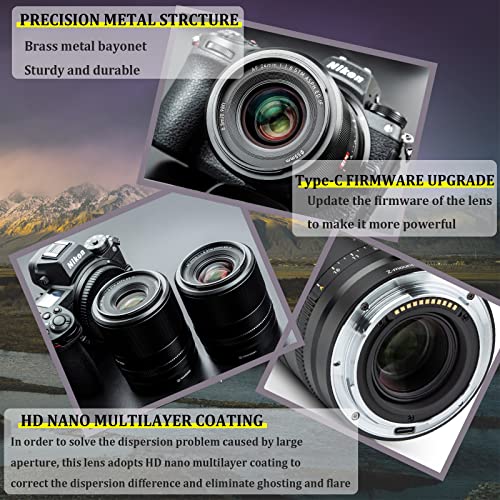 VILTROX 24mm f/1.8 Autofocus Lens for Nikon Z-Mount
