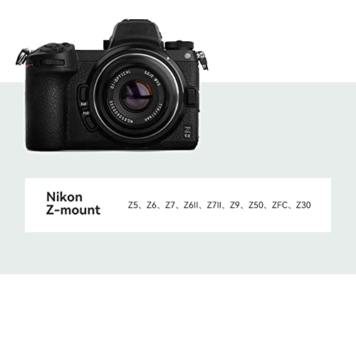 TTArtisan 50mm F2 Large Aperture Lens for Nikon