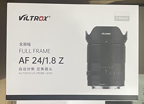VILTROX 24mm f/1.8 Autofocus Lens for Nikon Z-Mount