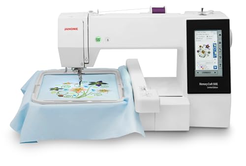Janome 500e LE Embroidery Machine for VIP Shoppers