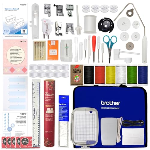 Brother SE2000 Deluxe Embroidery & Sewing Machine Bundle