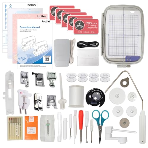 Brother SE2000 Deluxe Embroidery & Sewing Machine Bundle