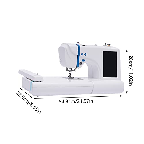 Smart Embroidery Machine for Home with Large LCD