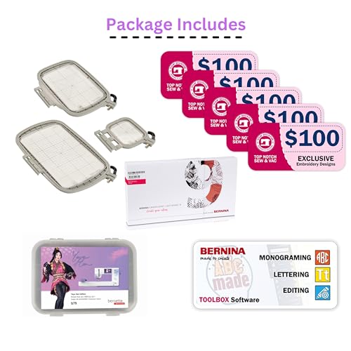 Yaya Han Edition Sewing & Embroidery Machine Bundle