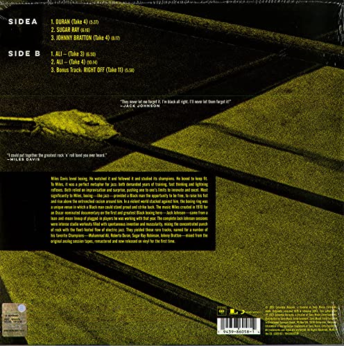 Miles Davis Champions Rare Miles Jack Johnson Sessions