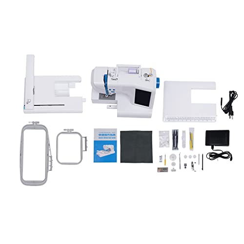Smart Embroidery Machine for Home with Large LCD