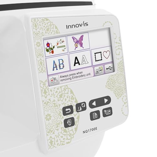 Brother NQ1700E Embroidery Machine Bundle, Wireless, BES Software