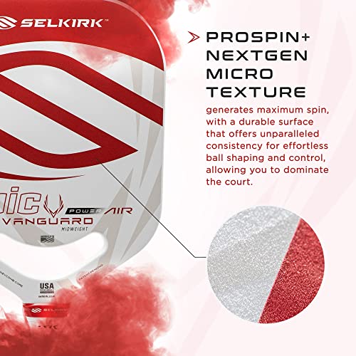 Selkirk Vanguard Carbon Fiber Pickleball Paddle with Flexfoam