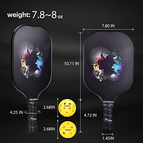 USAPA Pro Graphite Pickleball Paddle Set Bundle