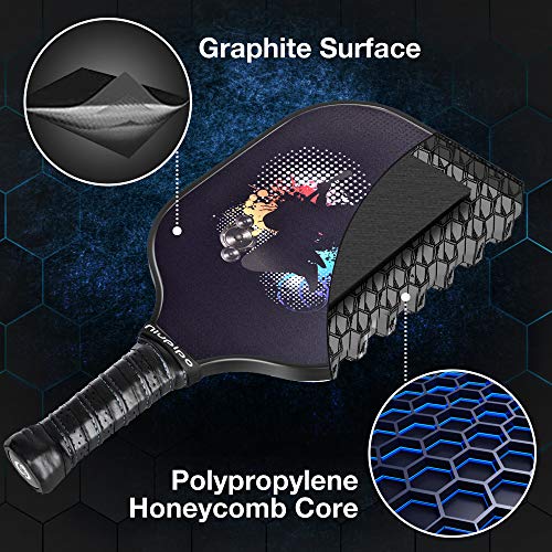 USAPA Pro Graphite Pickleball Paddle Set Bundle