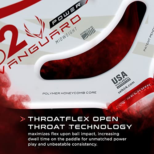 Selkirk Vanguard Carbon Fiber Pickleball Paddle with Flexfoam