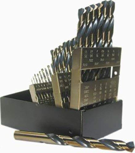 Norseman Drill & Tool 29-Piece Gold & Black Oxide Set